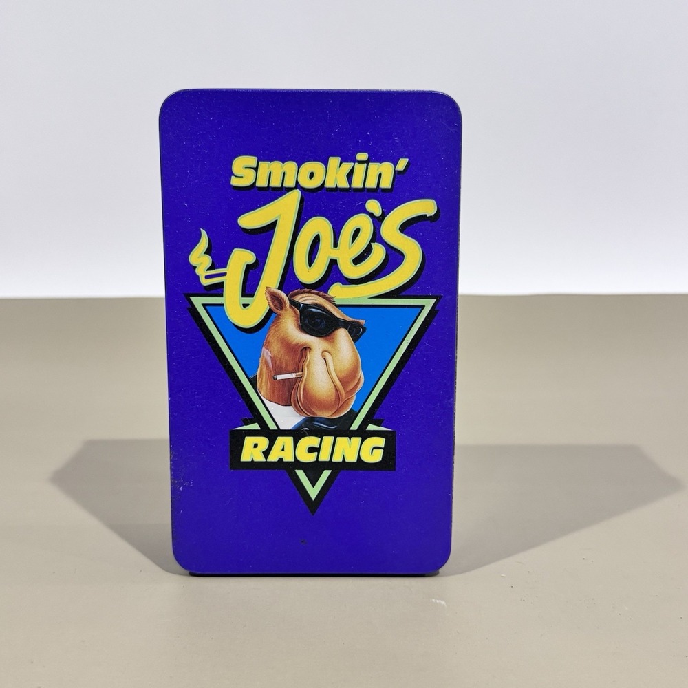 Vintage‎ 1994 Camel Smokin' Joe's #23 NASCAR Racing Purple Collectible Tin